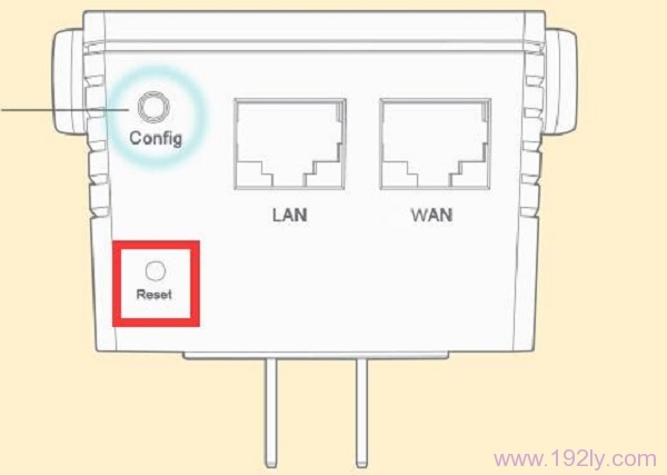按住Reset按钮,把TL-H29RA恢复出厂设置 按住Reset按钮,把TL-H29RA恢复出厂设置