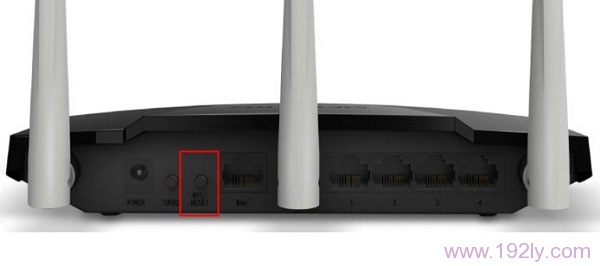 按住WPS/RESET按钮,把水星MW316R路由器恢复出厂设置 按住WPS/RESET按钮,把水星MW316R路由器恢复出厂设置